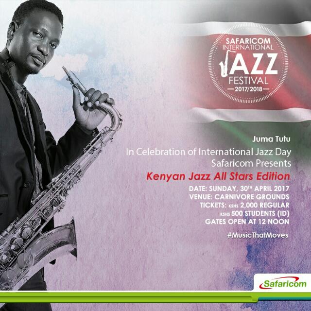 Juma Tutu & The Swahili Jazz Band at the Safaricom International Jazz Festival